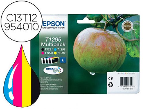 Tinteiro epson t1295 sx420 / 525wd / 620fw t12914+240+340+440 embalagem multicor , Epson , 90931 , 8715946624761